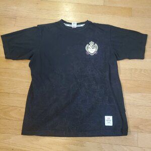 Vintage Y2K Ecko Unltd Black Graphic Shirt Size XL Double Sided Affliction Style